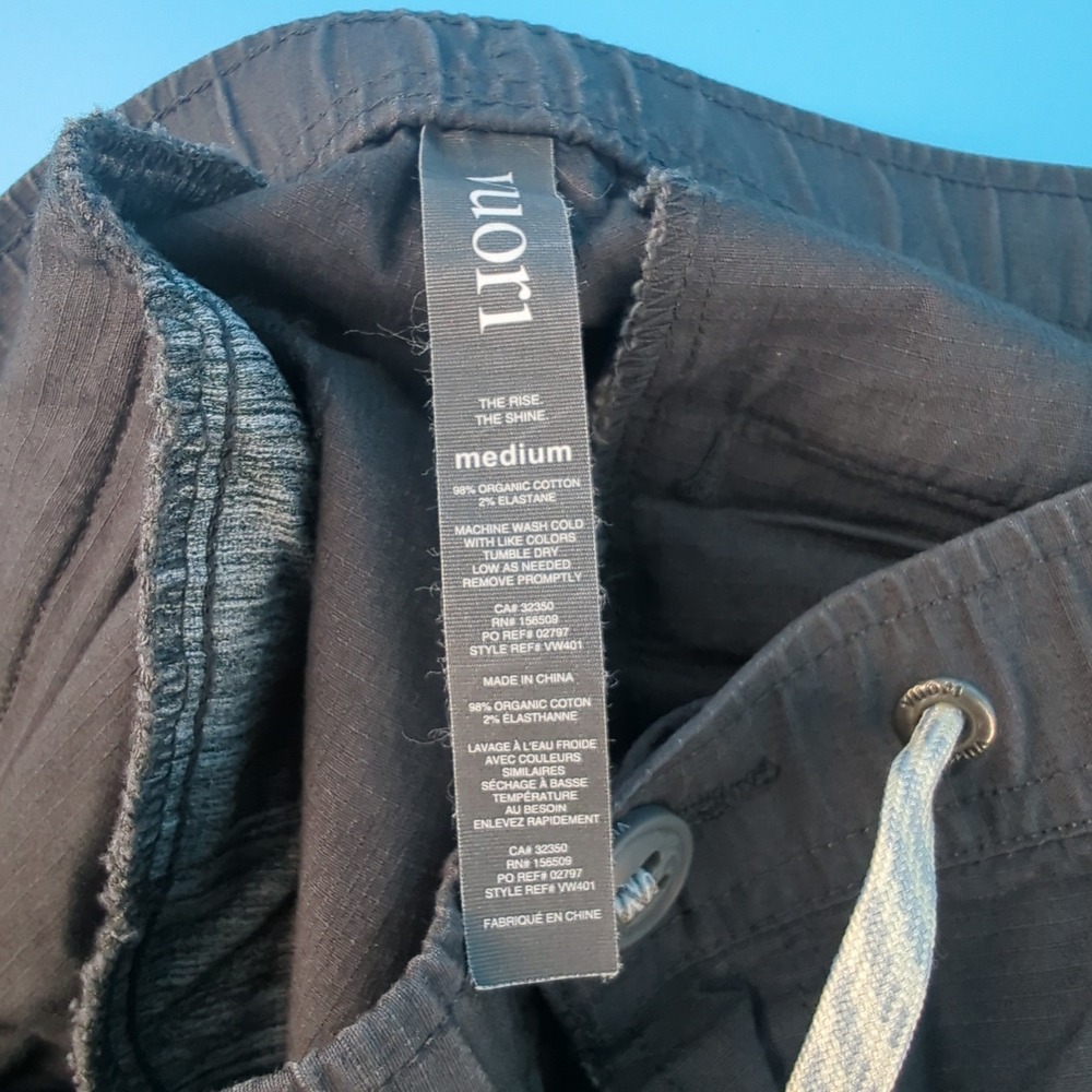Vuori Ripstop Climber Pants Mens Medium Charcoal Grey Organic Cotton VW401 - Picture 8 of 12